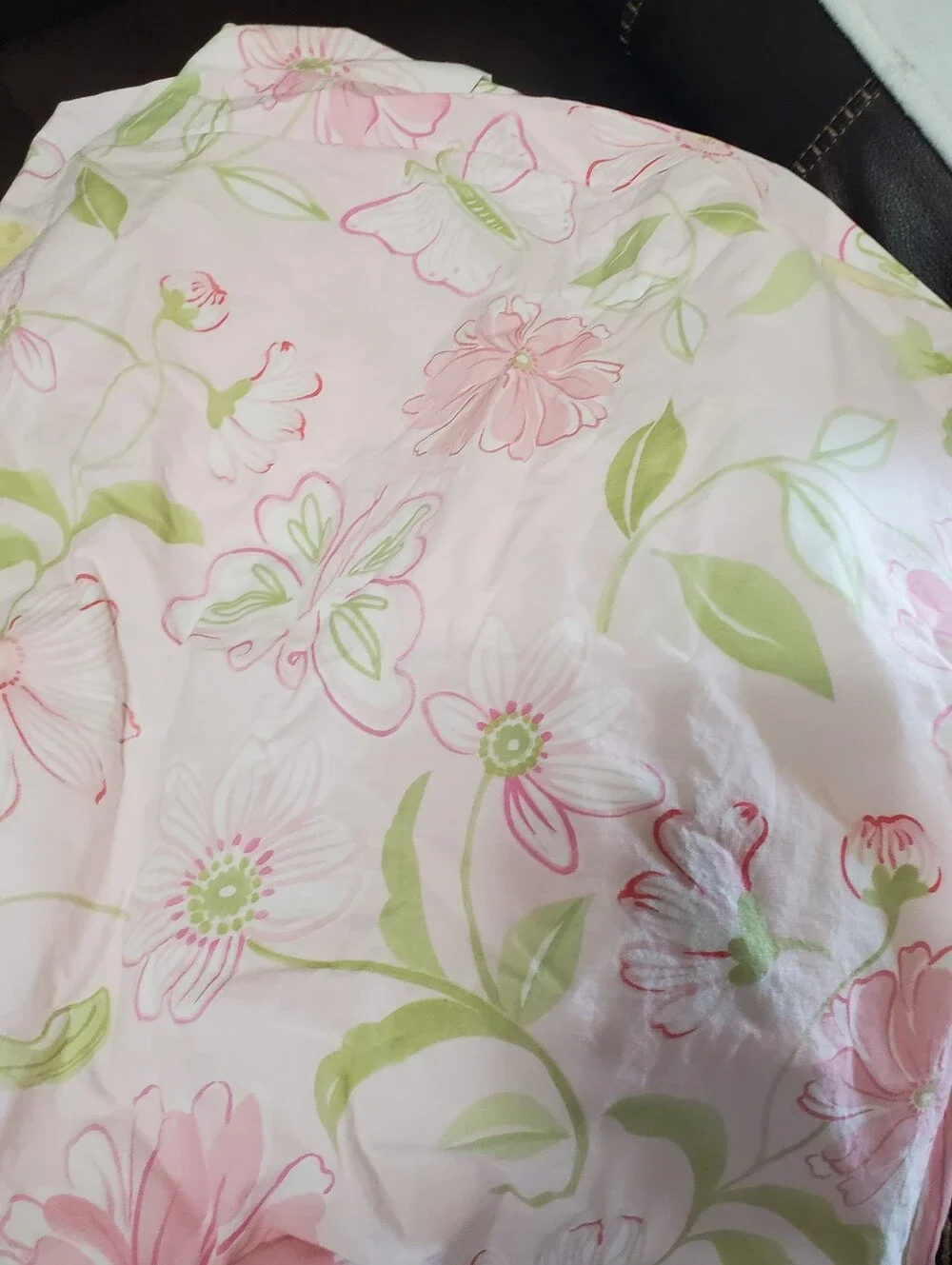 Pottery Barn Kids Floral Twin duvet And Sham